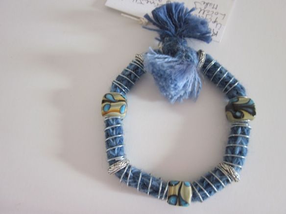 Springs and Wool Bracelet